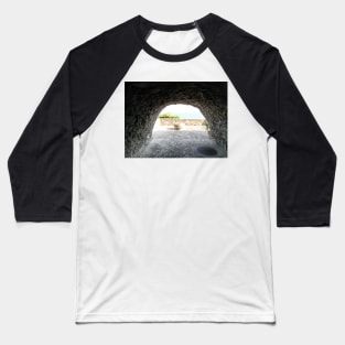 Tunnel inside Acicastello castle Baseball T-Shirt